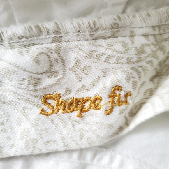 HOST PICK* Women's Boho Jeans Embroidered Paisley Print Festival Coastal Cowgirl - Picture 14 of 15